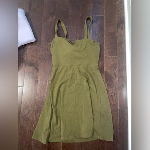 Olive Green Dress